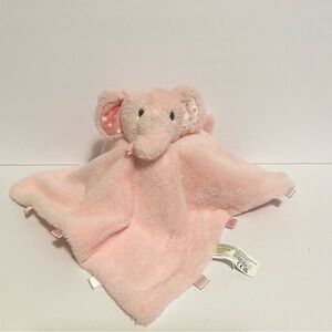 Kellytoy Elephant Lovey Pink Plush Blanket Baby Soft Cuddle Security Lovie Tags